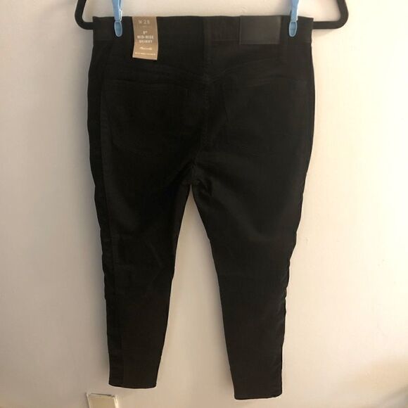 bnwt Madewell Black Skinny Jeans with Magic Pockets size 28 - Picture 9 of 9
